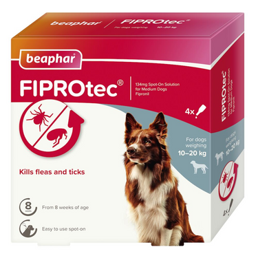 Fiprotec for Medium Dog - 4 Pipettes